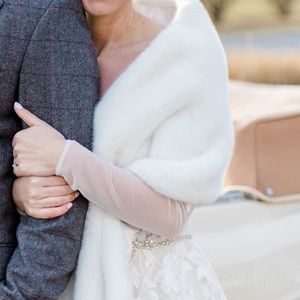 Adrianna Papell Fur stole